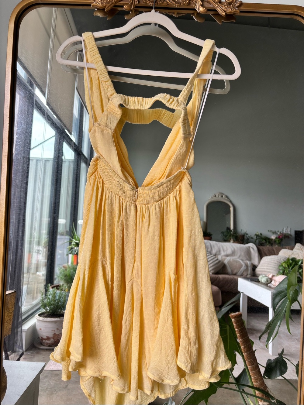 Hello Molly Soft Pastel Yellow Dress - Picture 3 of 6